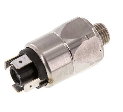50 to 200bar SPDT Stainless Steel Pressure Switch G1/4'' 250VAC Flat Connector EPDM
