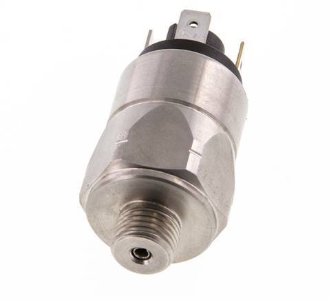 50 to 200bar SPDT Stainless Steel Pressure Switch G1/4'' 250VAC Flat Connector EPDM