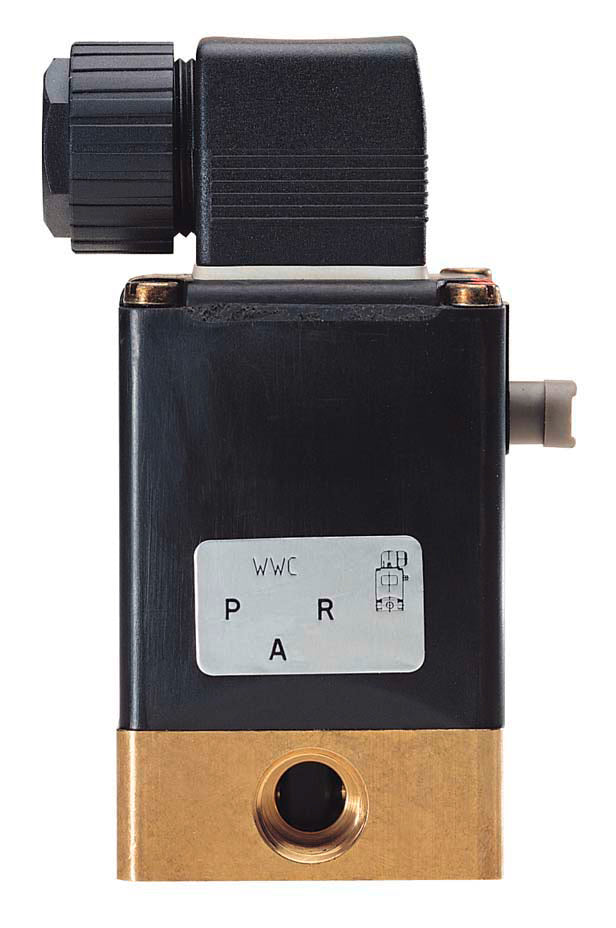 3/2 NC G1/4'' Brass 24VUC Solenoid Valve 0330 306084