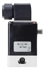 Solenoid Valve 3/2 Mixing G1/4'' Plastic FKM 0-2bar/29psi 24VDC 0330 130740