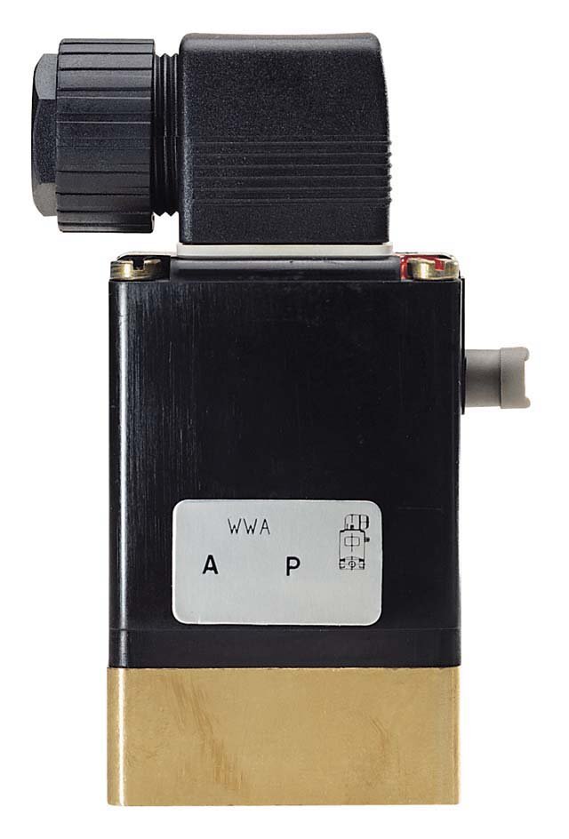 Solenoid Valve 32x46mm SFB Flange NC Brass FKM 0-10bar/145psi 24VDC Oxygen Fat/Oil Free 0331 124187