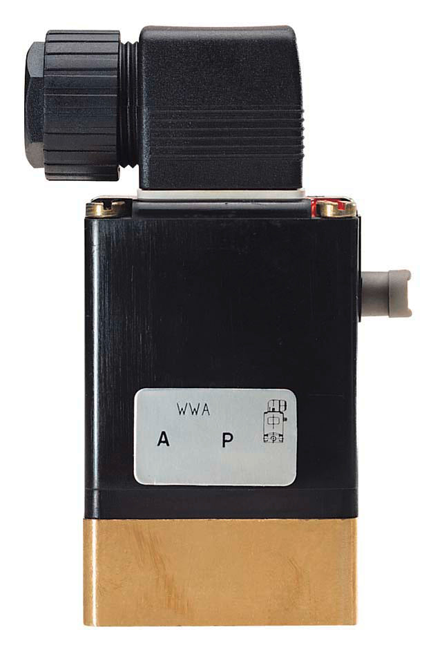 Solenoid Valve 3/2 NC 32x46mm SFB Flange Brass NBR 0-16bar/232psi 48VAC 0331 44351
