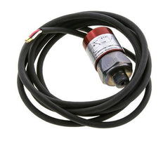 0.3 to 1.5bar SPDT Steel Pressure Switch G1/4'' 250VAC 3-wire Cable 2m