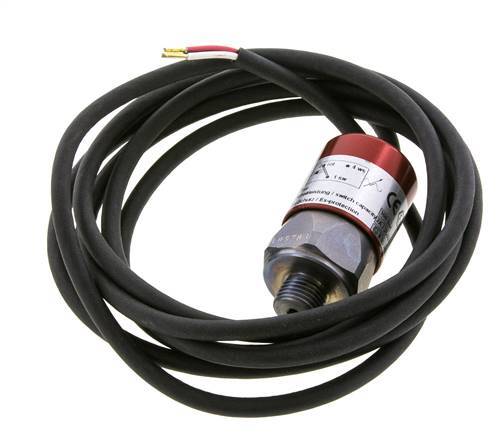 0.3 to 1.5bar SPDT Steel Pressure Switch G1/4'' 250VAC 3-wire Cable 2m