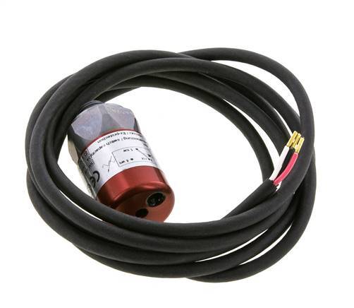 1 to 10bar SPDT Steel Pressure Switch G1/4'' 250VAC 3-wire Cable 2m