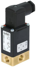 Solenoid Valve 3/2-Way G1/4'' NC Brass EPDM 0-10bar/145psi 24VAC 0330 20025097