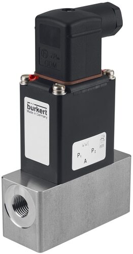 Solenoid Valve G1/4'' NC Stainless steel FFKM 0-3bar/44psi 24VDC Vacuum 0121 392385
