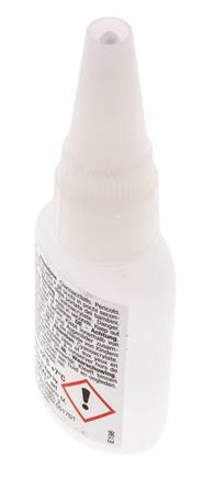Loxeal Instant Adhesive 20ml Transparent 8-15s Curing Time Metal, Plastic And Neoprene/Nbr Surfaces