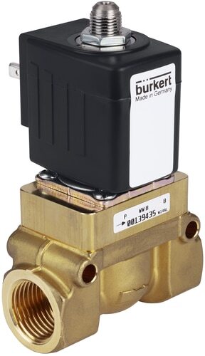 Solenoid Valve G1'' NC Brass PTFE 1-12bar/15-174psi 230VAC 5404 307351