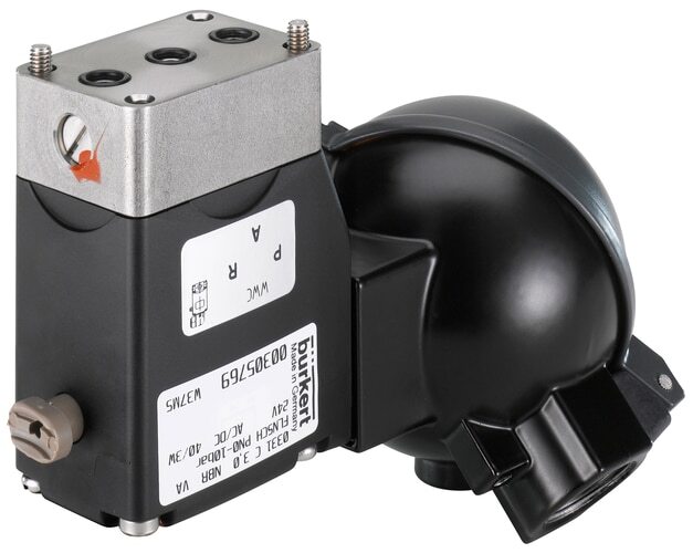 Solenoid Valve 3/2-Way 32x46 mm SFB flange NO Stainless steel EPDM 0-16bar/232psi 230VAC/DC ATEX 0331 20048981