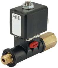 Solenoid Valve 3/2 NC 6 mm Plug-In Plastic FKM 0-3.3bar/48psi 24VDC FDA 7012 20002224