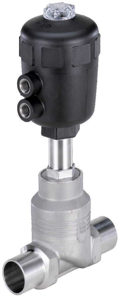 Welded End DN 80 NC Pneumatic 2-Way Globe Valve Stainless Steel - 2012 - 290121
