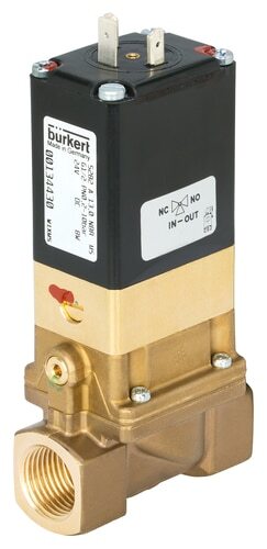 Solenoid Valve G2'' NC Brass NBR 0.2-10bar/3-145psi 24VAC Anti-Waterhammer 5282 438084