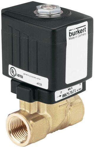 Solenoid Valve G3/8'' NC Brass NBR 0-10bar/145psi 110VAC/DC Anti-Waterhammer 6213 258230