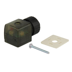 Connector 100-120V AC/DC (DIN - A) with 3m cable LED and Varistor - Burkert 2508 783581