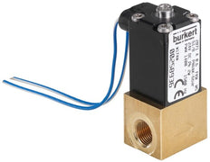 Solenoid Valve G1/8'' NC Brass FKM -1-3bar/-15-44psi 24VDC 2871 321939