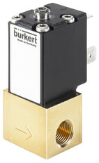 Solenoid Valve G1/8'' NC Brass PCTFE/FKM -1-3bar/-15-44psi 24VDC 2871 255629