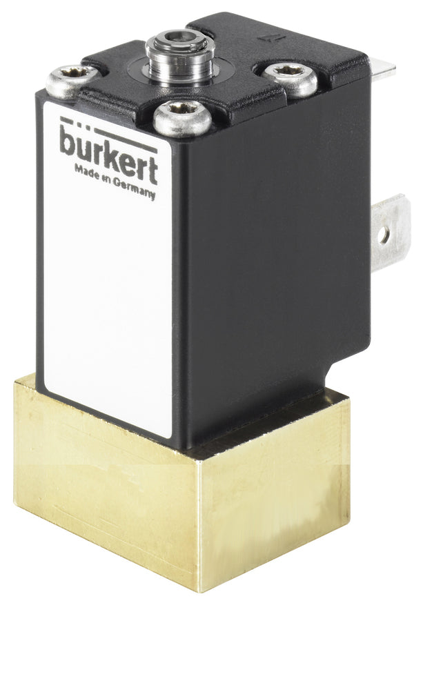 Solenoid Valve 20x20mm SFB Flange NC Brass FKM -1-12bar/-15-174psi 24VDC 2871 235992