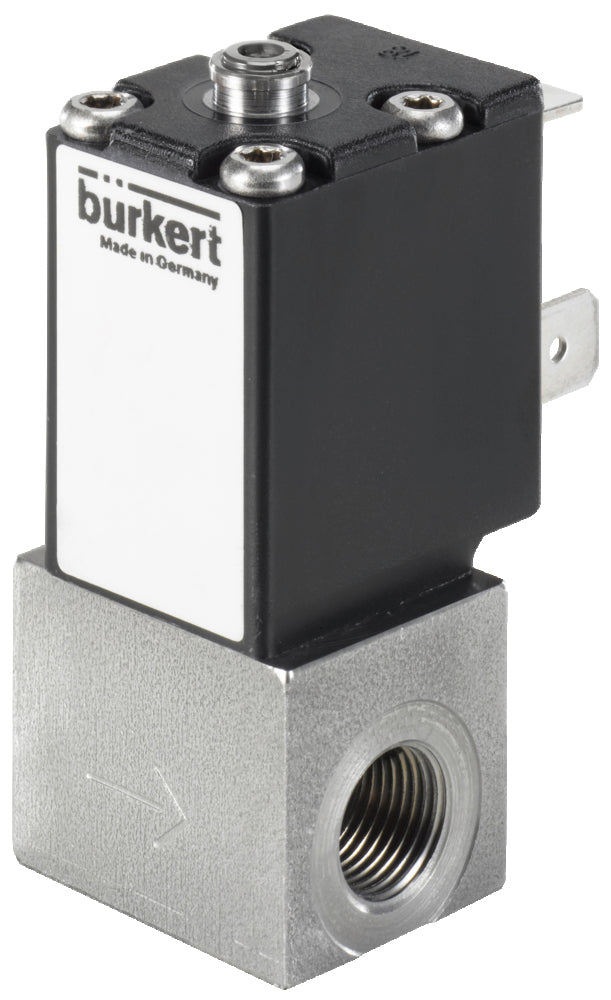 Solenoid Valve G1/8'' NC Stainless Steel FKM -1-6bar/-15-87psi 24VDC 2871 254457