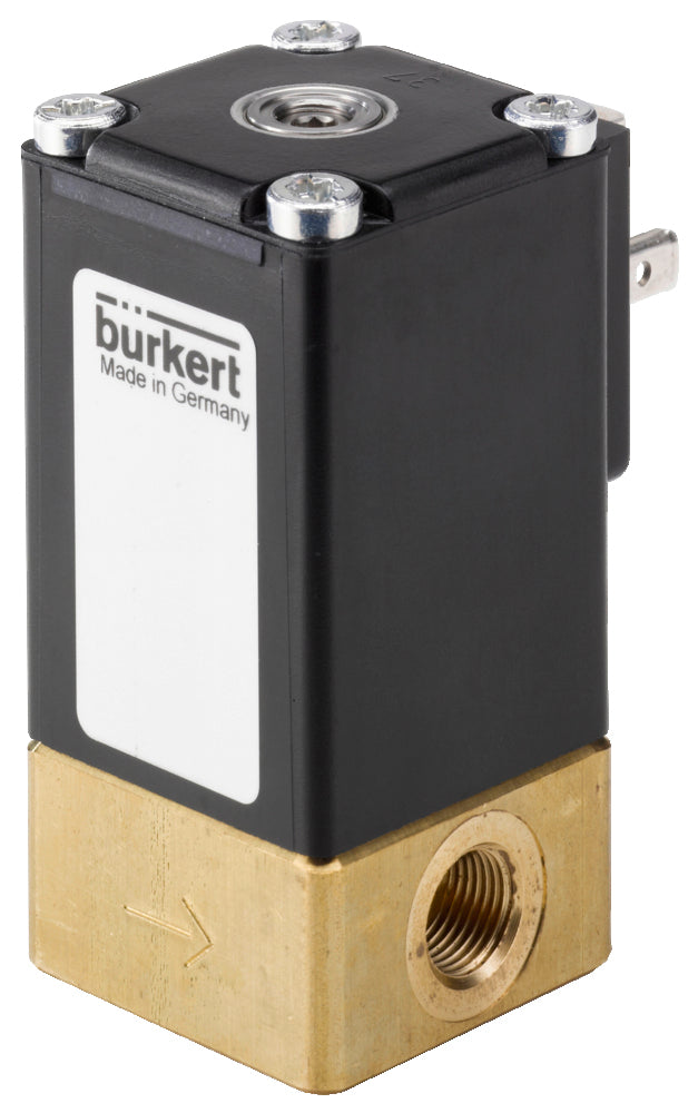Solenoid Valve G1/8'' NC Brass FKM -1-16bar/-15-232psi 24VDC 2873 234289
