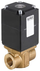 Solenoid Valve NPT 1/2'' NC Brass FKM -1-8bar/-15-116psi 24VDC 2875 376607
