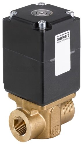 Solenoid Valve 45x45 mm SFB flange NC Brass FKM -1-10bar/-15-145psi 24VDC Oxygen Fat/Oil Free 2875 20004969