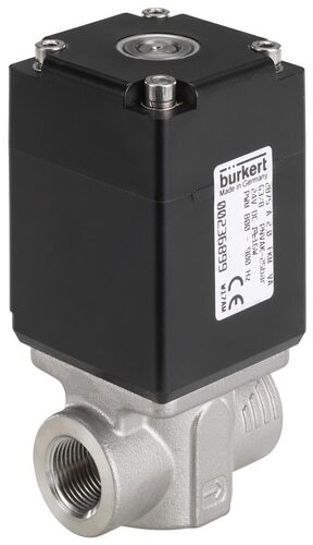 Solenoid Valve G3/8'' NC Stainless steel FKM -1-5bar/-15-73psi 24VDC 2875 308451