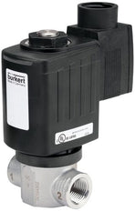 Solenoid Valve G1/8'' NC Stainless steel Ceramics 0-250bar/3626psi 12VDC 6027 310912