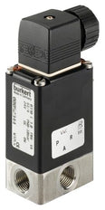 Solenoid Valve 3/2-Way G1/4'' Mixing Stainless steel FKM 0-6bar/87psi 24VDC 0330 320711