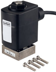 Solenoid Valve 40x40 mm SFB flange NC Stainless steel EPDM 0-8bar/116psi 12VDC 6027 366209