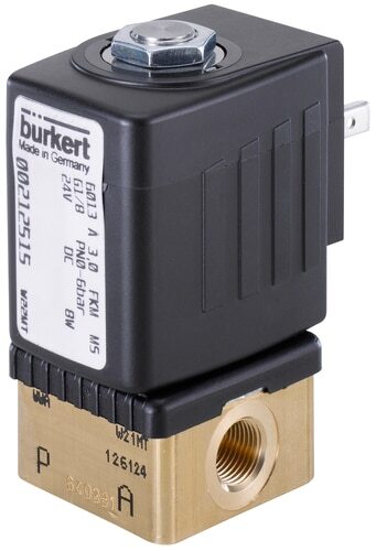 Solenoid Valve G1/4'' NO Brass FKM 0-4bar/58psi 24VAC 6013 260523