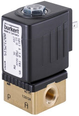 Solenoid Valve G1/4'' NO Brass FKM 0-4bar/58psi 24VAC 6013 260523