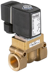 Solenoid Valve NPT 1/2'' NC Brass PTFE 1-12bar/15-174psi 24VAC 5404 467435