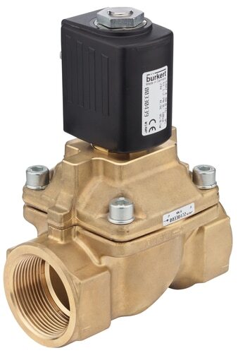 Solenoid Valve G3/4'' NC Brass PTFE 0-10bar/145psi 110VAC 6407 325990