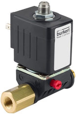 Solenoid Valve 3/2-Way G1/4'' Male/Female - Banjo NC PPS FKM 0-10bar/145psi 24VAC 6014 389548