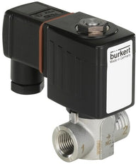 Solenoid Valve G1/4'' NC Stainless steel PCTFE 1-160bar/15-2321psi 12VDC 6240 363111