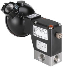 Solenoid Valve 3/2-Way NPT 1/4'' Universal Stainless steel FKM 0-6bar/87psi 24VAC/DC ATEX 0330 357302