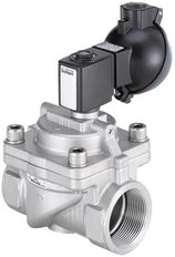 Solenoid Valve G1 1/4'' NC Stainless steel FKM 0.2-16bar/3-232psi 24VAC/DC Anti-Waterhammer ATEX 6281 349748