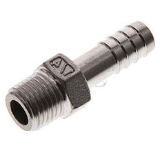 1/4'' NPT Male x 9mm Stainless steel Hose barb 16 Bar