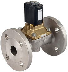Solenoid Valve 25 mm Flange NC Stainless steel PTFE 0-10bar/145psi 24VAC 6407 369641