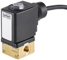 Solenoid Valve G1/4'' NC Brass FKM 0-8bar/116psi 230VAC/DC ATEX 6013 385556
