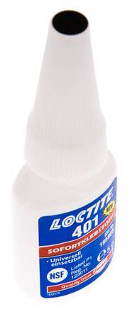 Loctite Instant Adhesive 5ml Transparent 3-11s Curing Time Metal, Plastic And Rubber Surfaces
