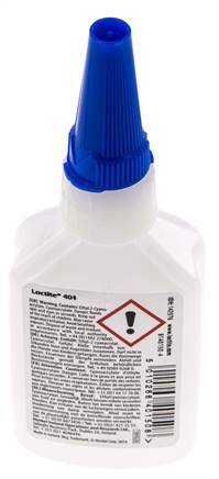 Loctite Instant Adhesive 50ml Transparent 3-11s Curing Time Metal, Plastic And Rubber Surfaces