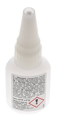 Loxeal Instant Adhesive 20ml Transparent 4-8s Curing Time Universal Surfaces