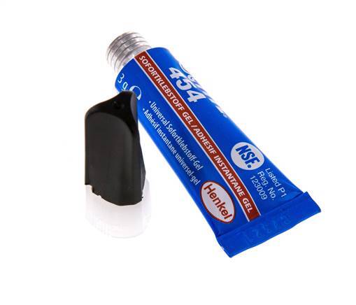 Loctite Instant Adhesive 3ml Transparent 5-11s Curing Time Metal, Plastic And Rubber Surfaces
