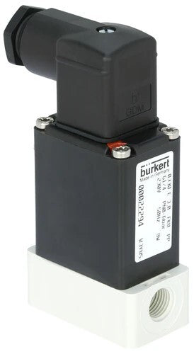 Solenoid Valve G1/4'' NC PP FKM 0-3.5bar/51psi 24VDC 0330 468356