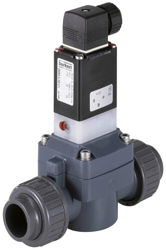 Solenoid Valve NPT 3/4'' NO PVC FKM 0.5-6bar/7-87psi 120VAC 0142 467410