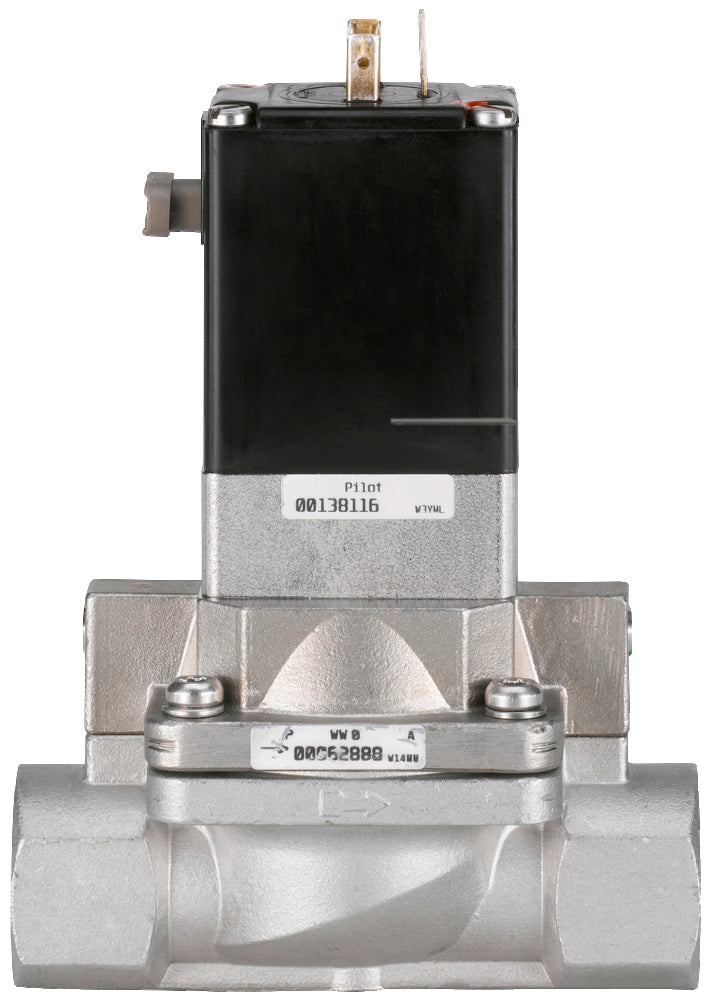 Solenoid Valve G1 1/2'' NC Stainless Steel FKM 0.2-10bar/3-145psi 24VDC 5282 214801