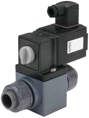 Solenoid Valve NPT 3/4'' NC PVC FKM 0-0.5bar/7psi 120VAC 131 450856
