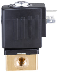 Solenoid Valve G1/4'' NC Brass PTFE 0-25bar/363psi 24VAC 6013 136016